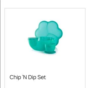 Tupperware Chip N Dip Set